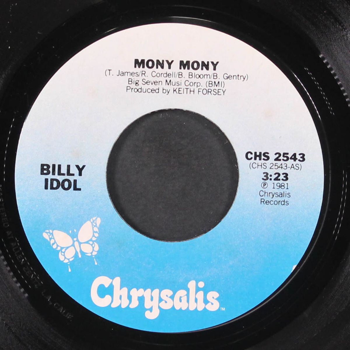 mony mony / baby talk by BILLY IDOL