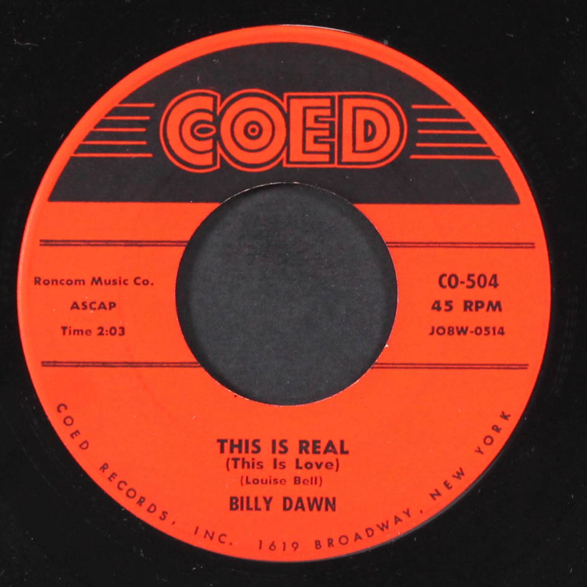susie we goofed again / this is real by BILLY DAWN