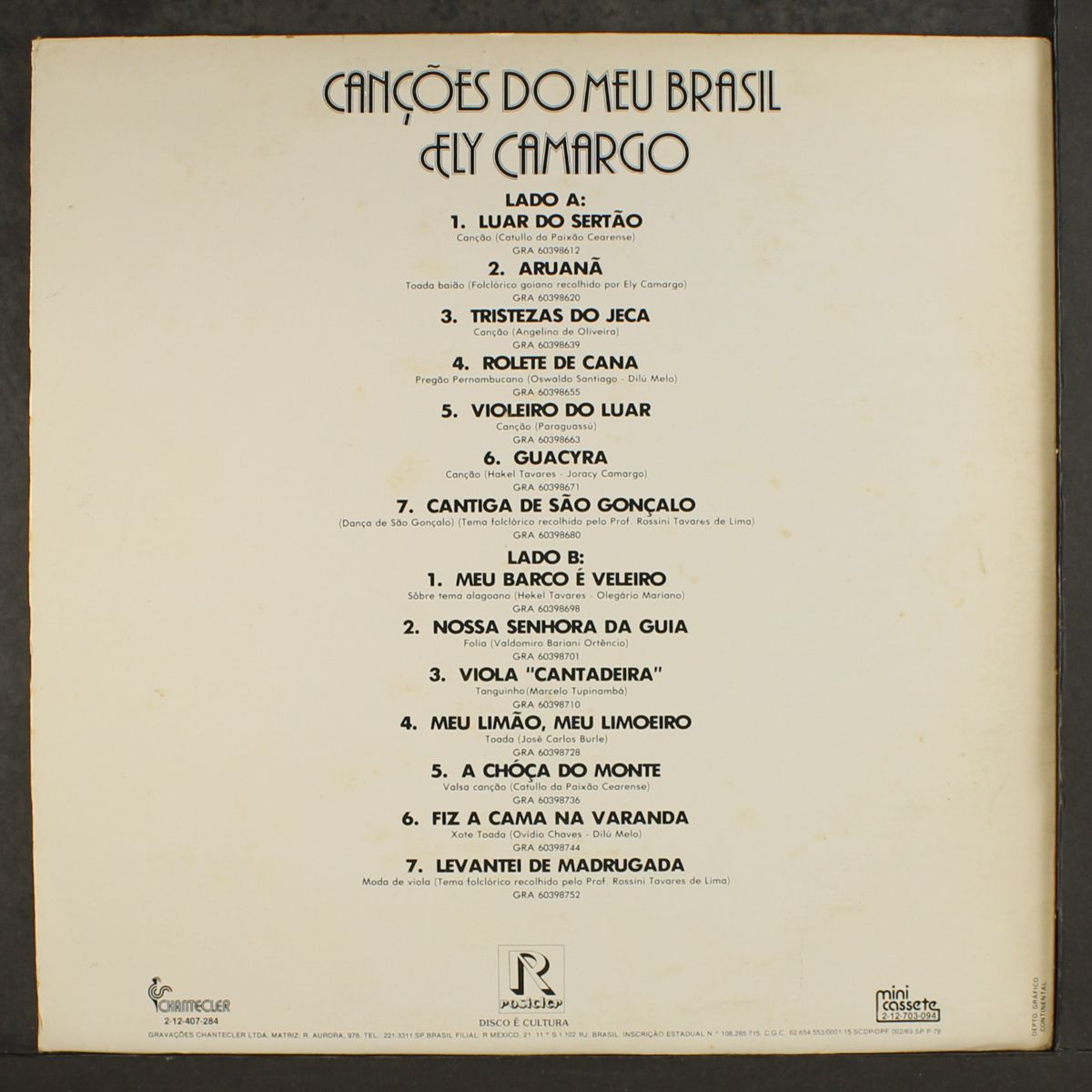 cancoes do meu brasil by ELY CAMARGO