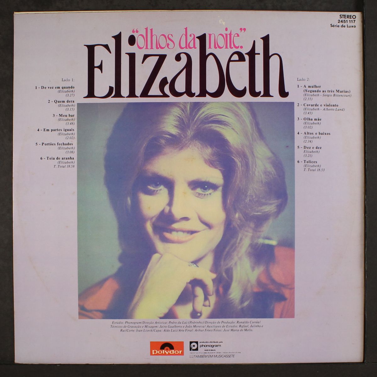 olhos da noite by ELIZABETH