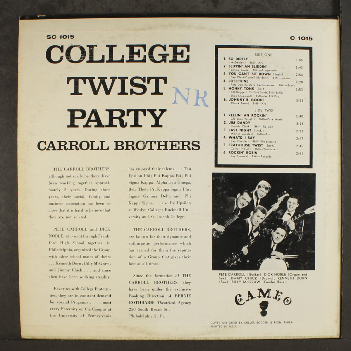 college twist party by CARROLL BROTHERS