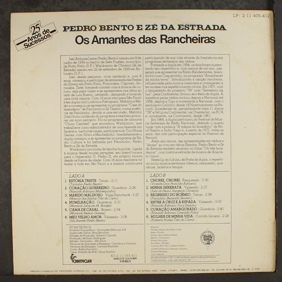 os amantes das rancheiras by PEDRO BENTO & ZE DA ESTRADA