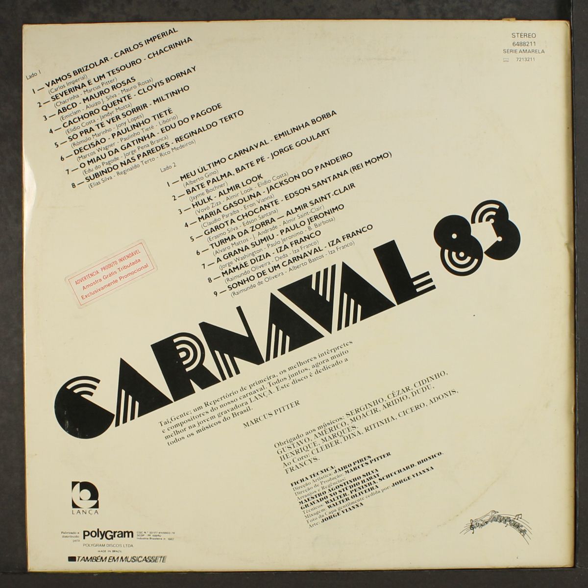 carnaval 83 vol. 2 by VARIOUS