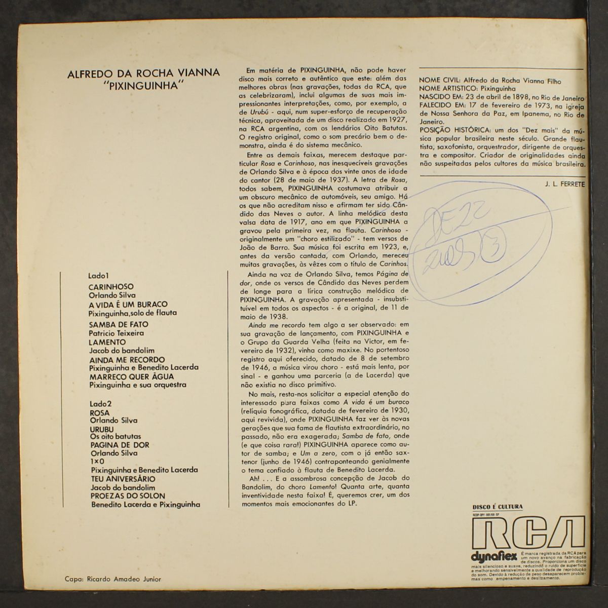 musica popular brasileira grandes autores by PIXINGUINHA