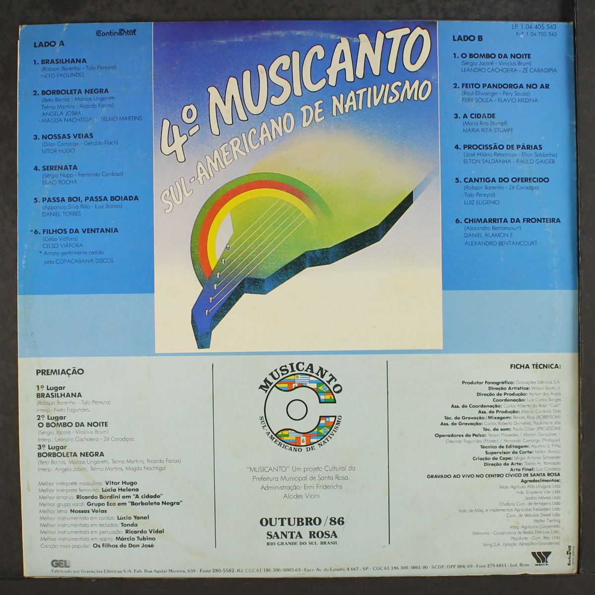 4 musicanto - sul-americano de nativismo by VARIOUS
