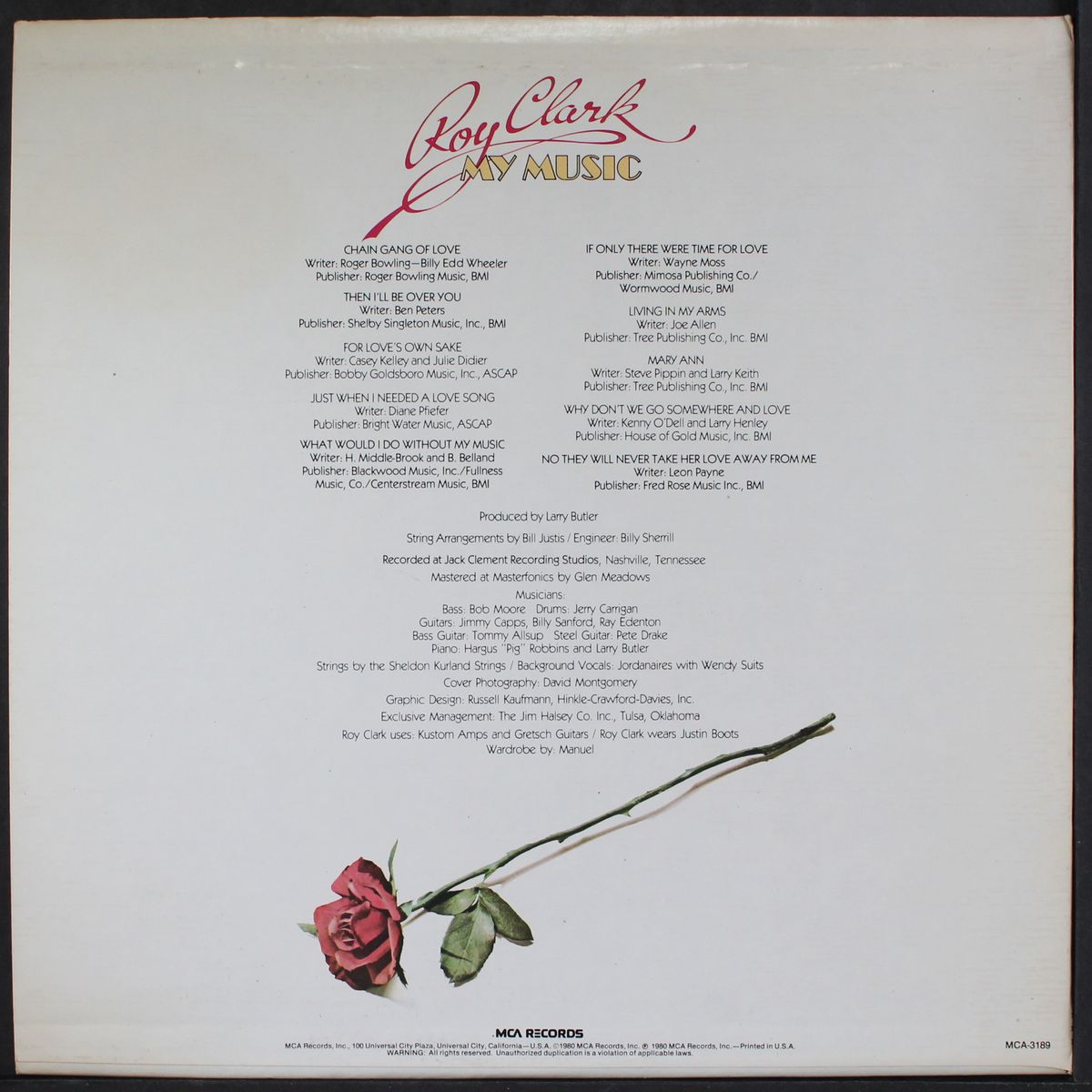 my music by ROY CLARK