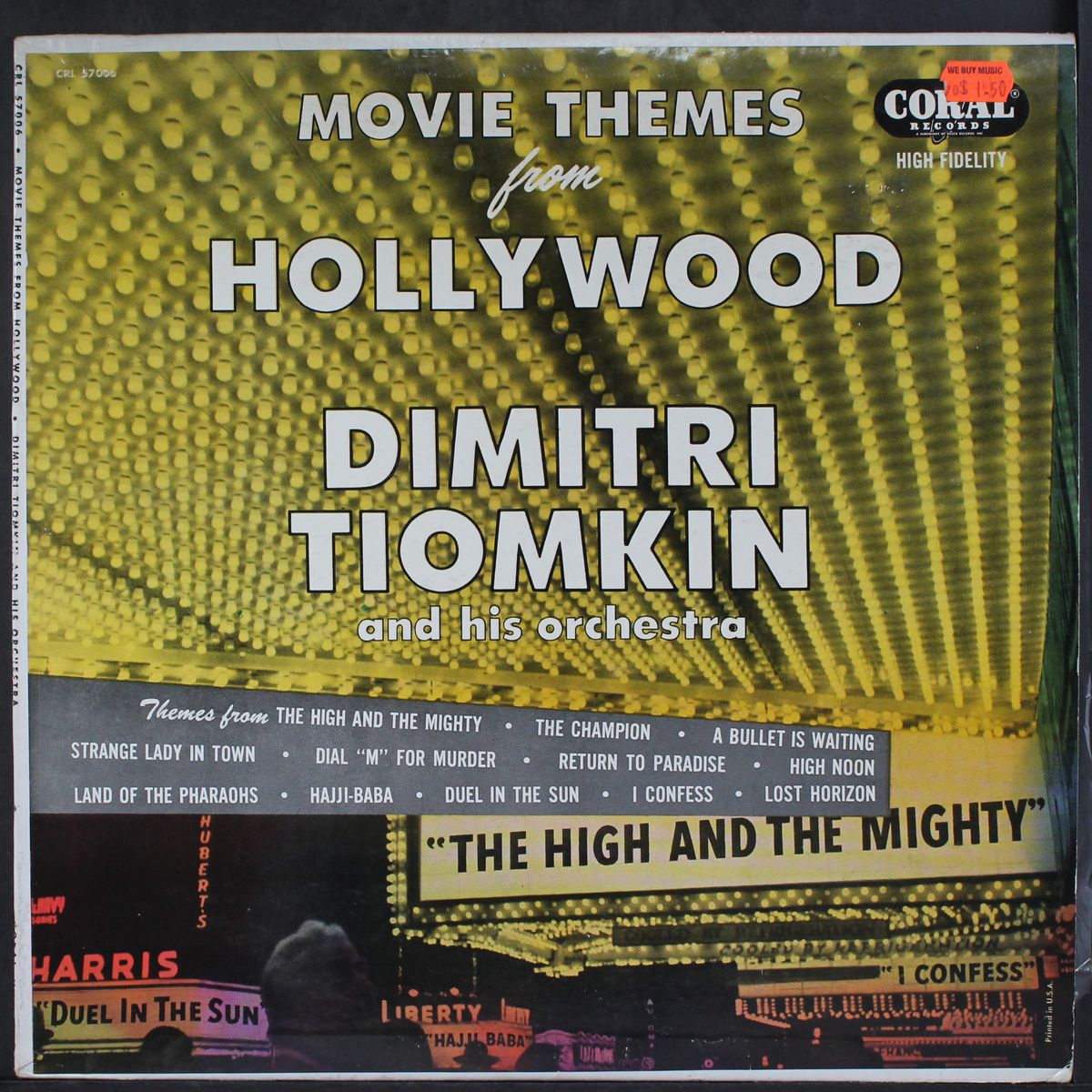 movie themes from hollywood by DIMITRI TIOMKIN