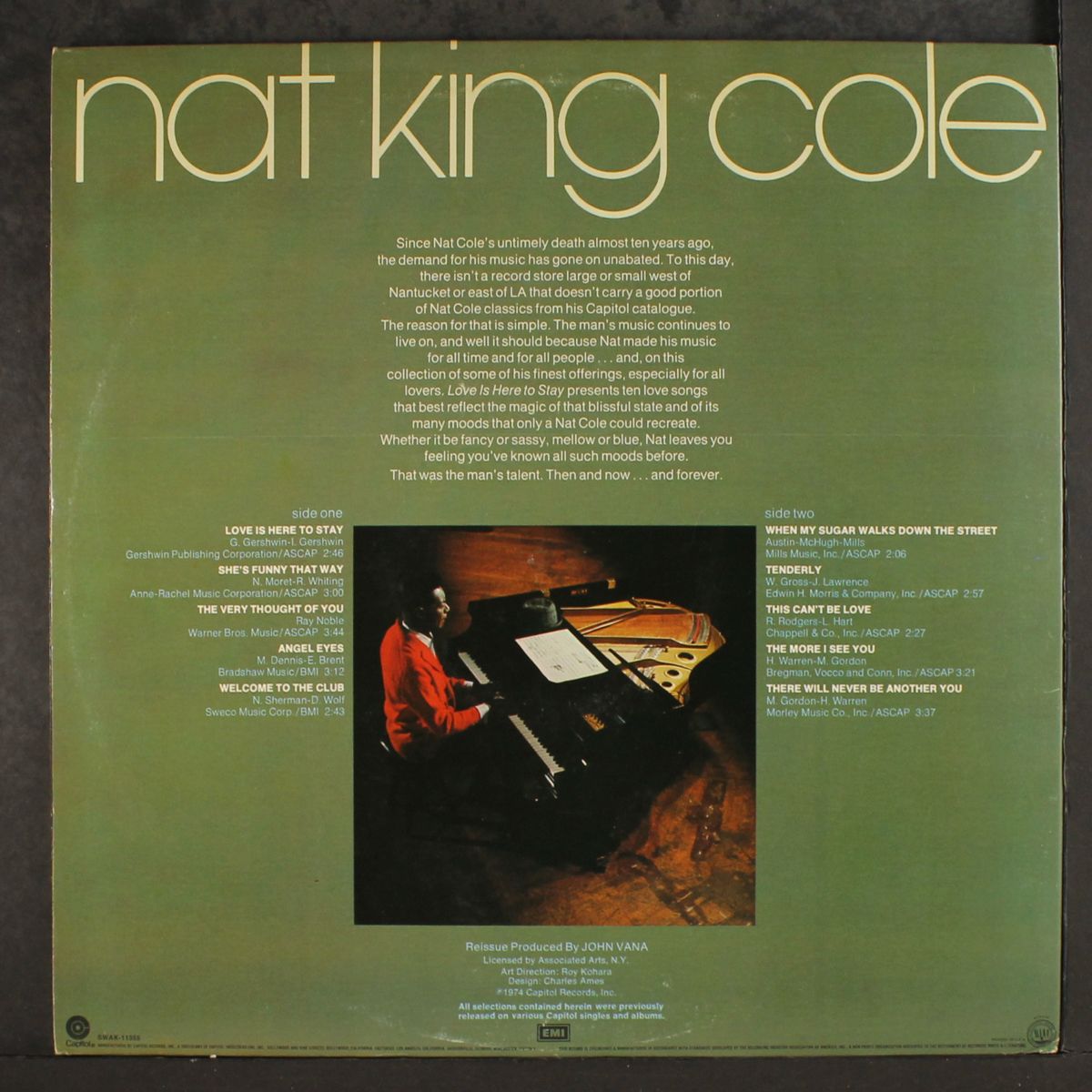 love is here to stay by NAT KING COLE