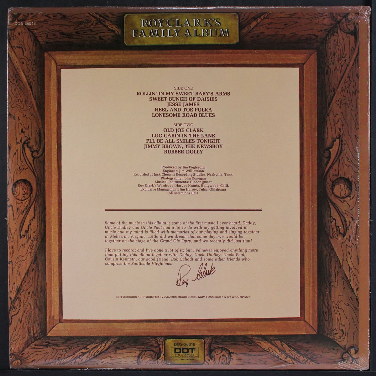 family album by ROY CLARK