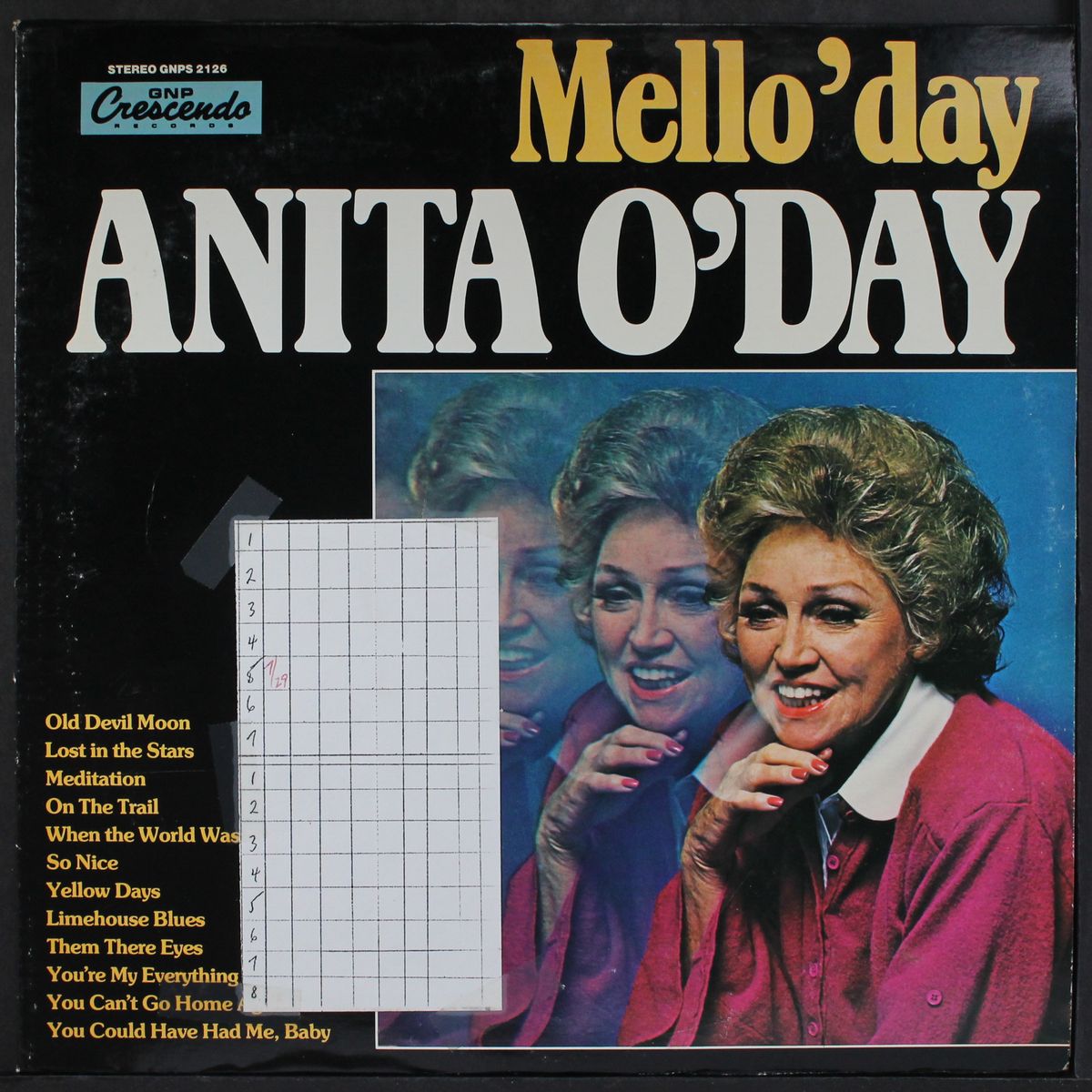 mello'day by ANITA O'DAY