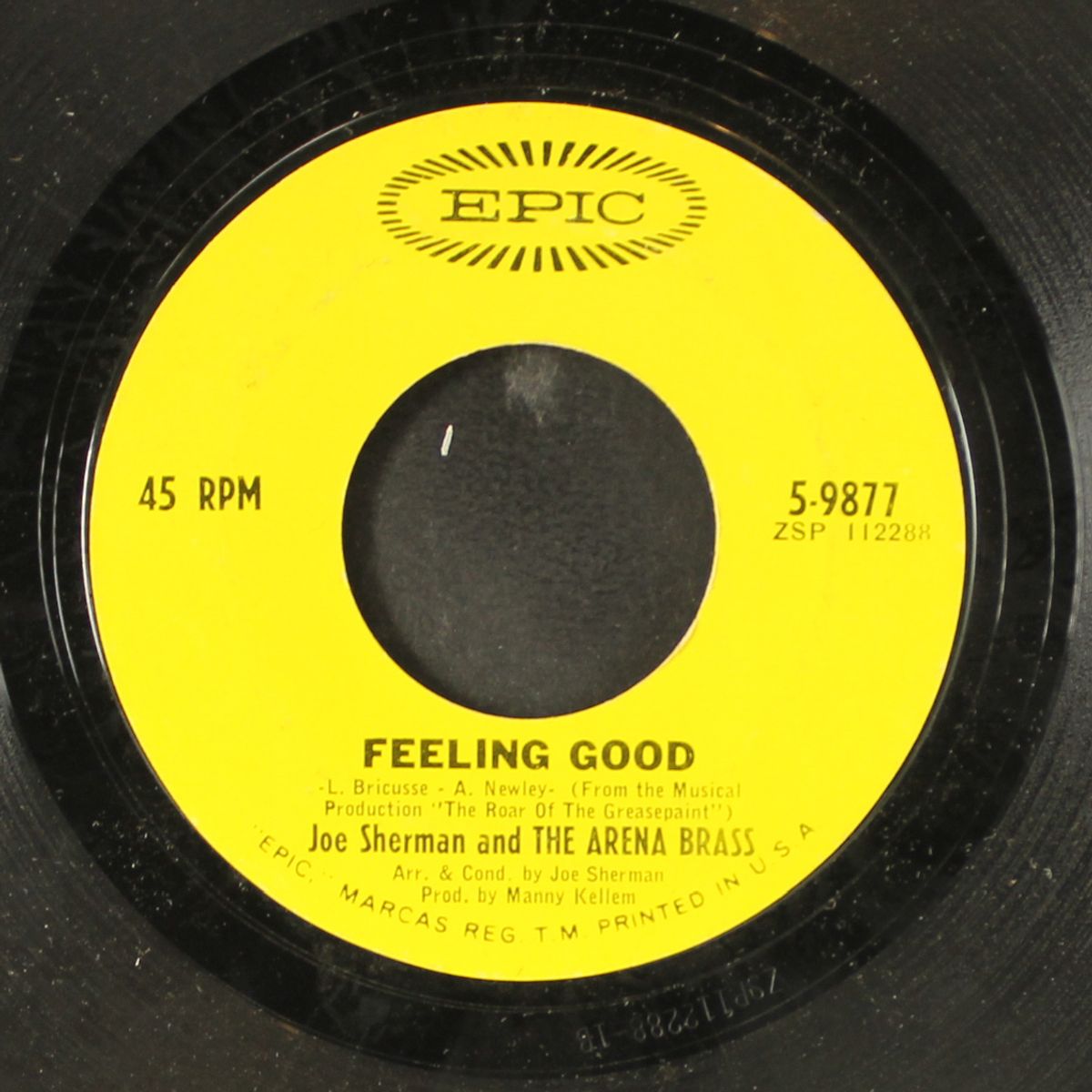 feeling good / heartbeat by JOE SHERMAN