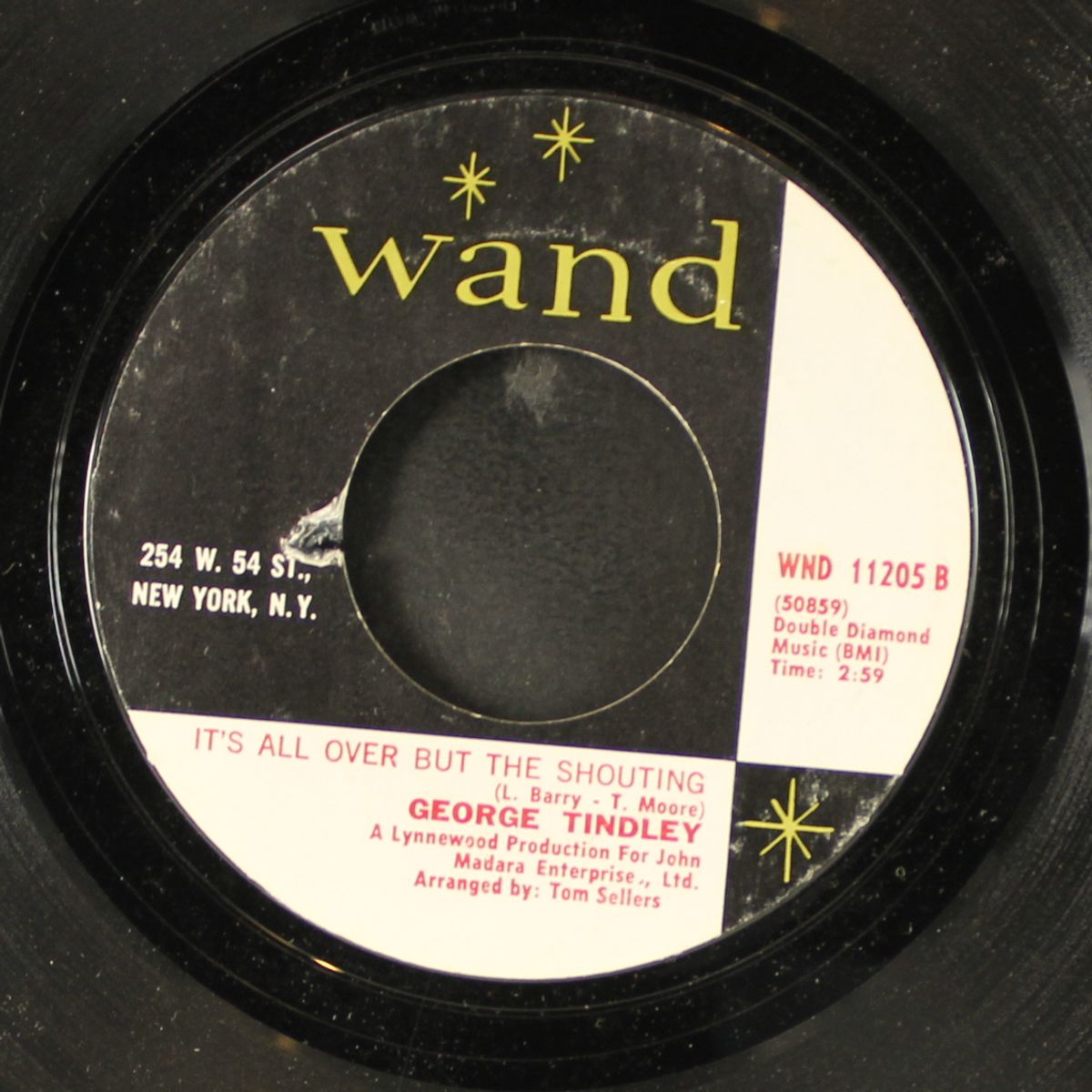 ain't that peculiar / it's all over but the shouting by GEORGE TINDLEY