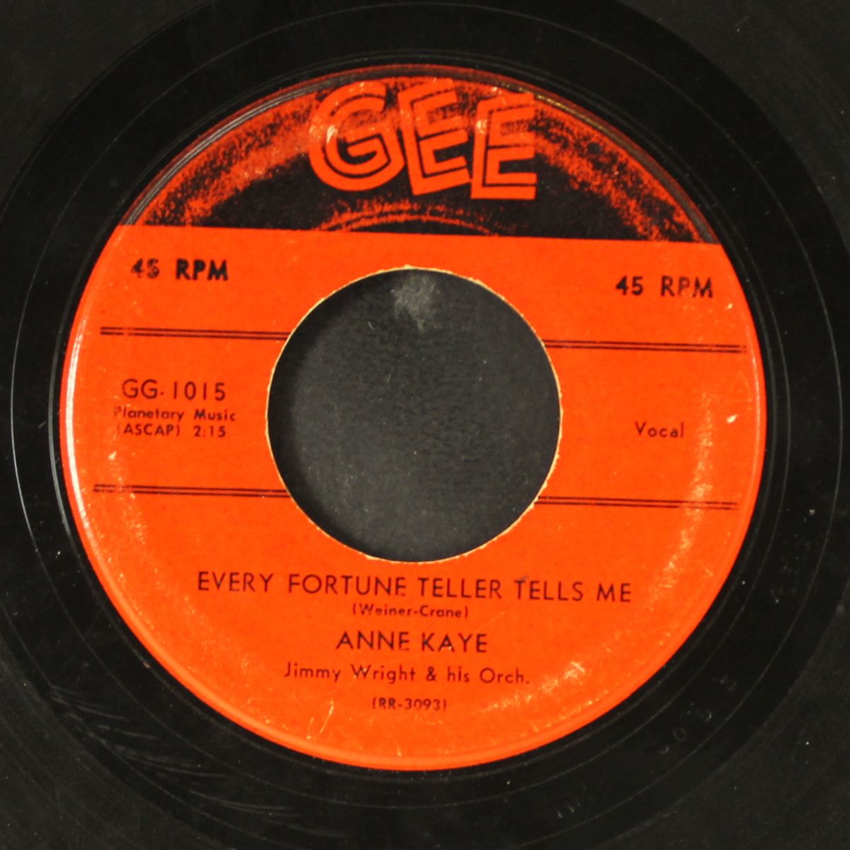 dilly dally darling / every fortune teller tells me by ANNE KAYE