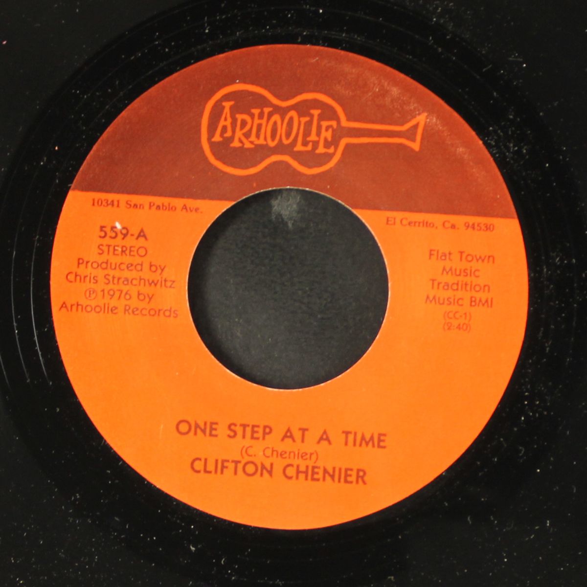 one step at a time / ain't no need of cryin' by CLIFTON CHENIER