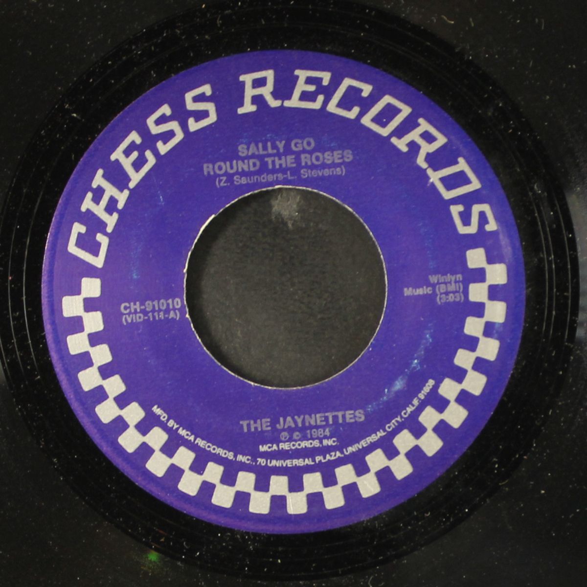 sally go round the roses / smoky places by JAYNETTES / CORSAIRS