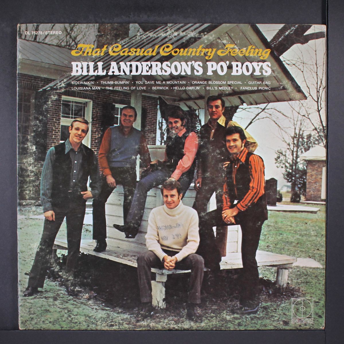 that casual country feeling by BILL ANDERSON'S PO' BOYS