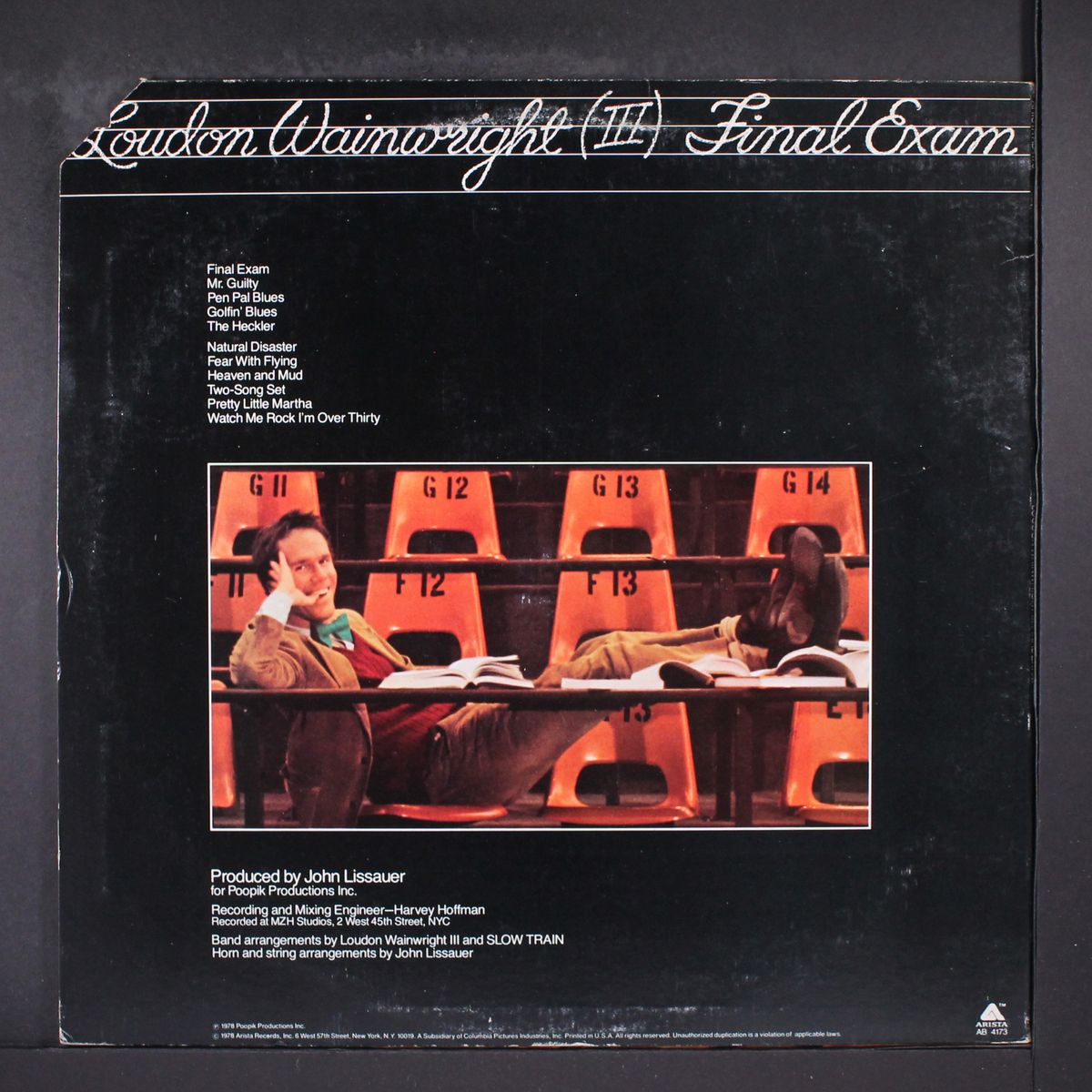 final exam by LOUDON WAINWRIGHT III