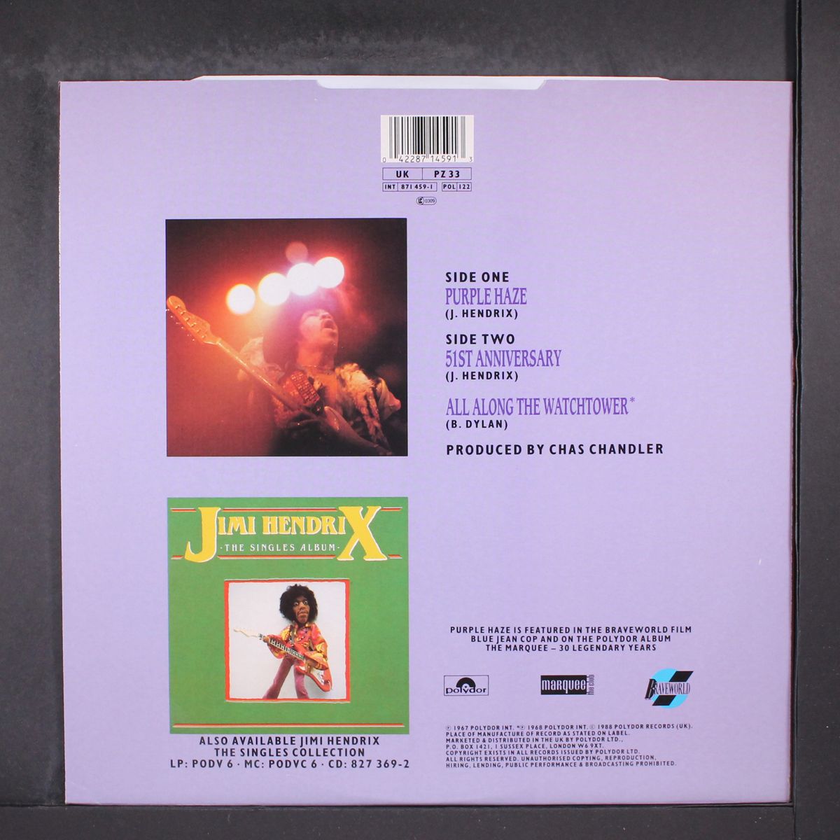 purple haze by JIMI HENDRIX