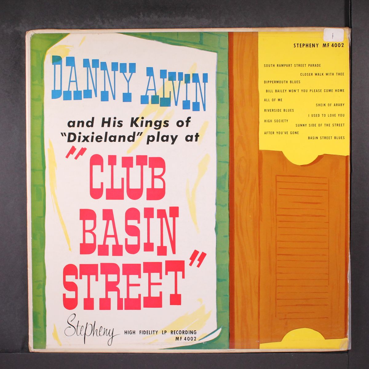 plays basin street by DANNY ALVIN