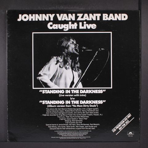JOHNNY VAN-ZANT BAND
