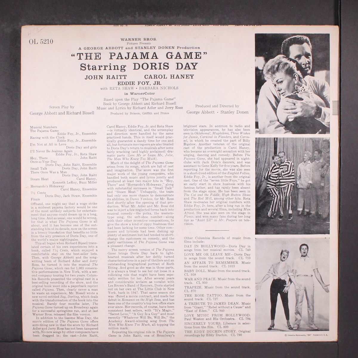 the pajama game by SOUNDTRACK