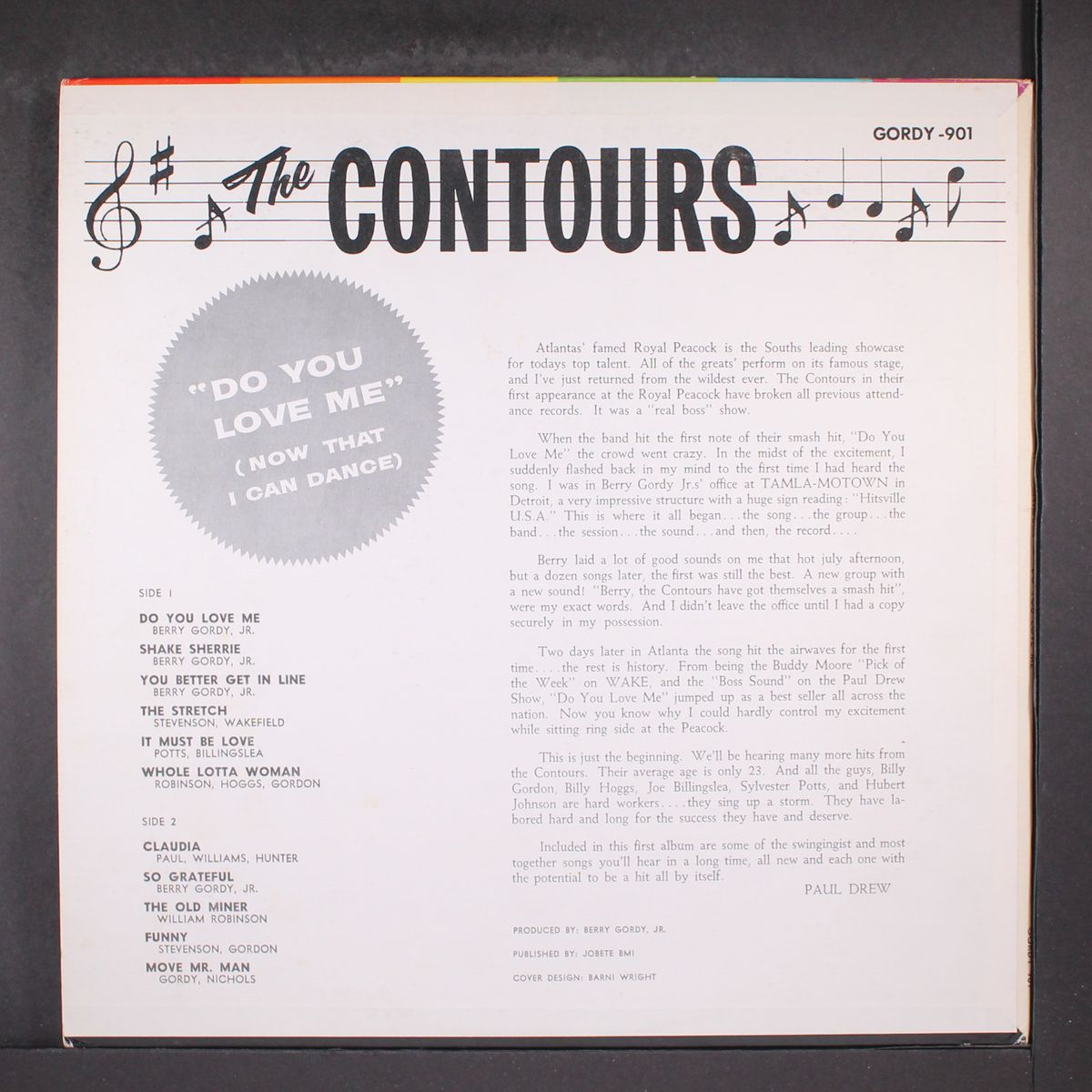 do you love me by CONTOURS