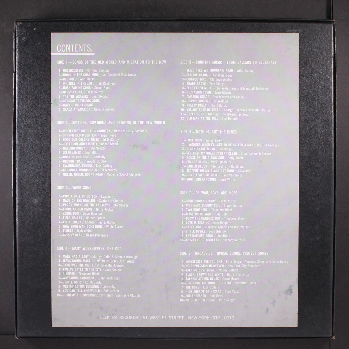 the folk box by VARIOUS
