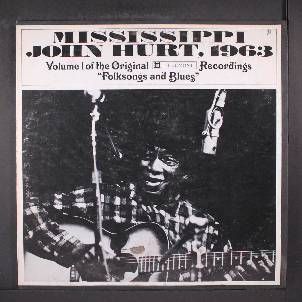 1963: vol. 1 of ... folk songs and blues by MISSISSIPPI JOHN HURT