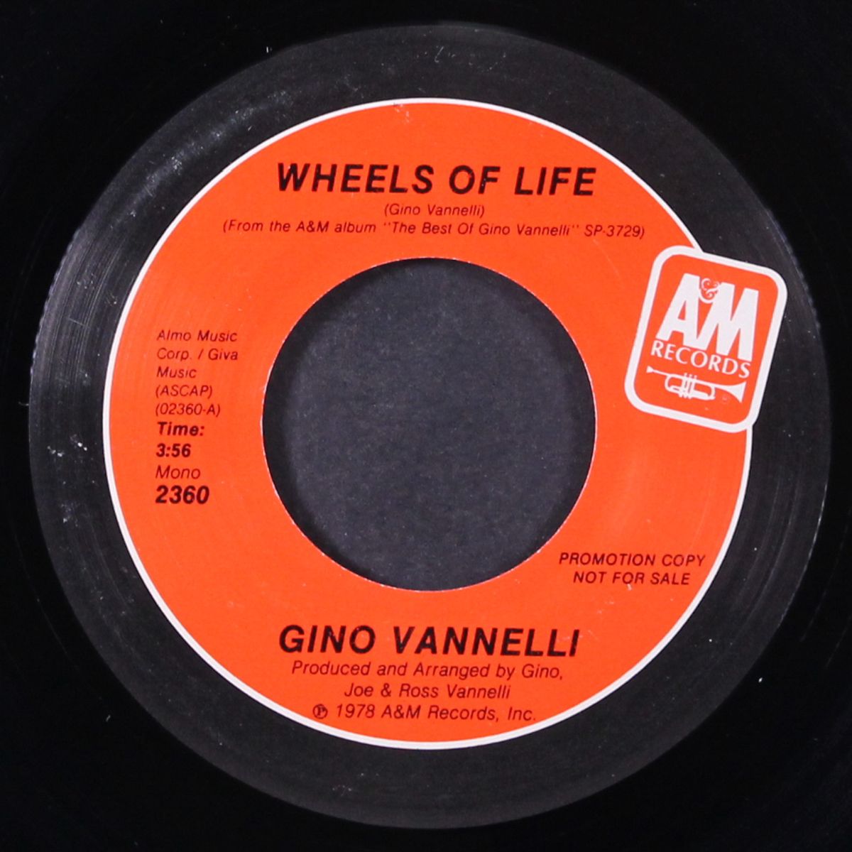 wheels of life / mono by GINO VANNELLI