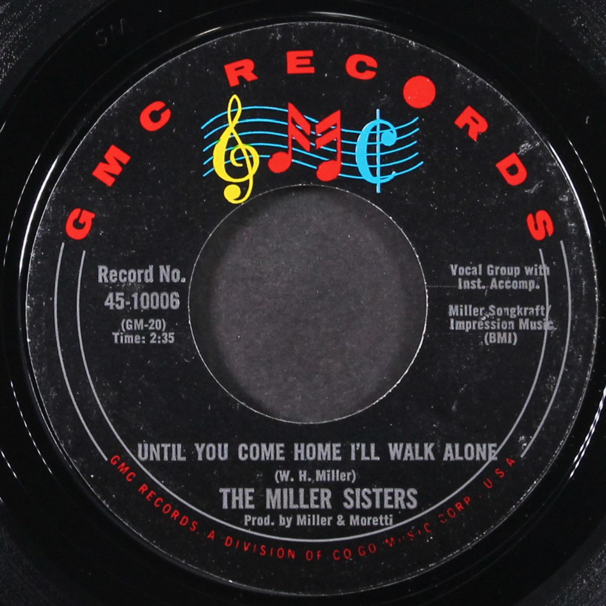 i'm telling it like it is / until you come home i'll walk alone by MILLER SISTERS