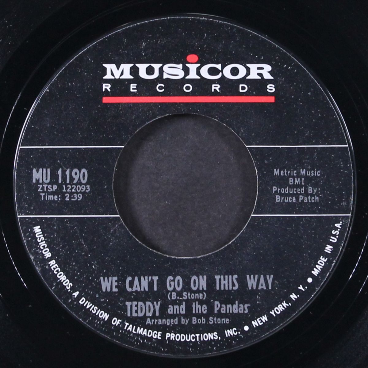 we can't go on this way / smokey fire by TEDDY & PANDAS