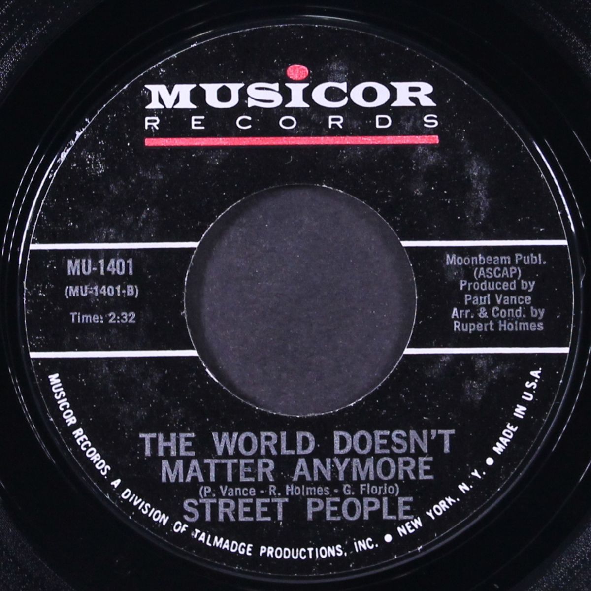 the world doesn't matter anymore by STREET PEOPLE