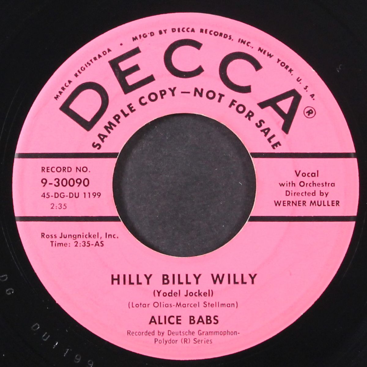 hilly billy willy by ALICE BABS