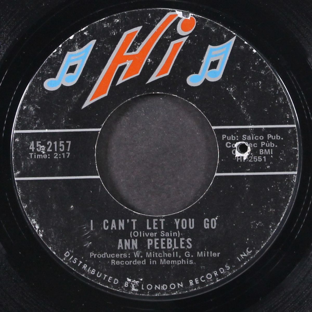 walk away / i can't let you go by ANN PEEBLES