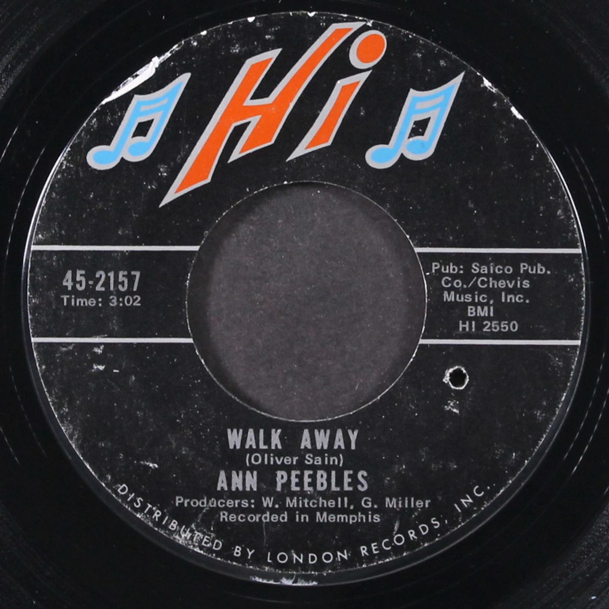 walk away / i can't let you go by ANN PEEBLES
