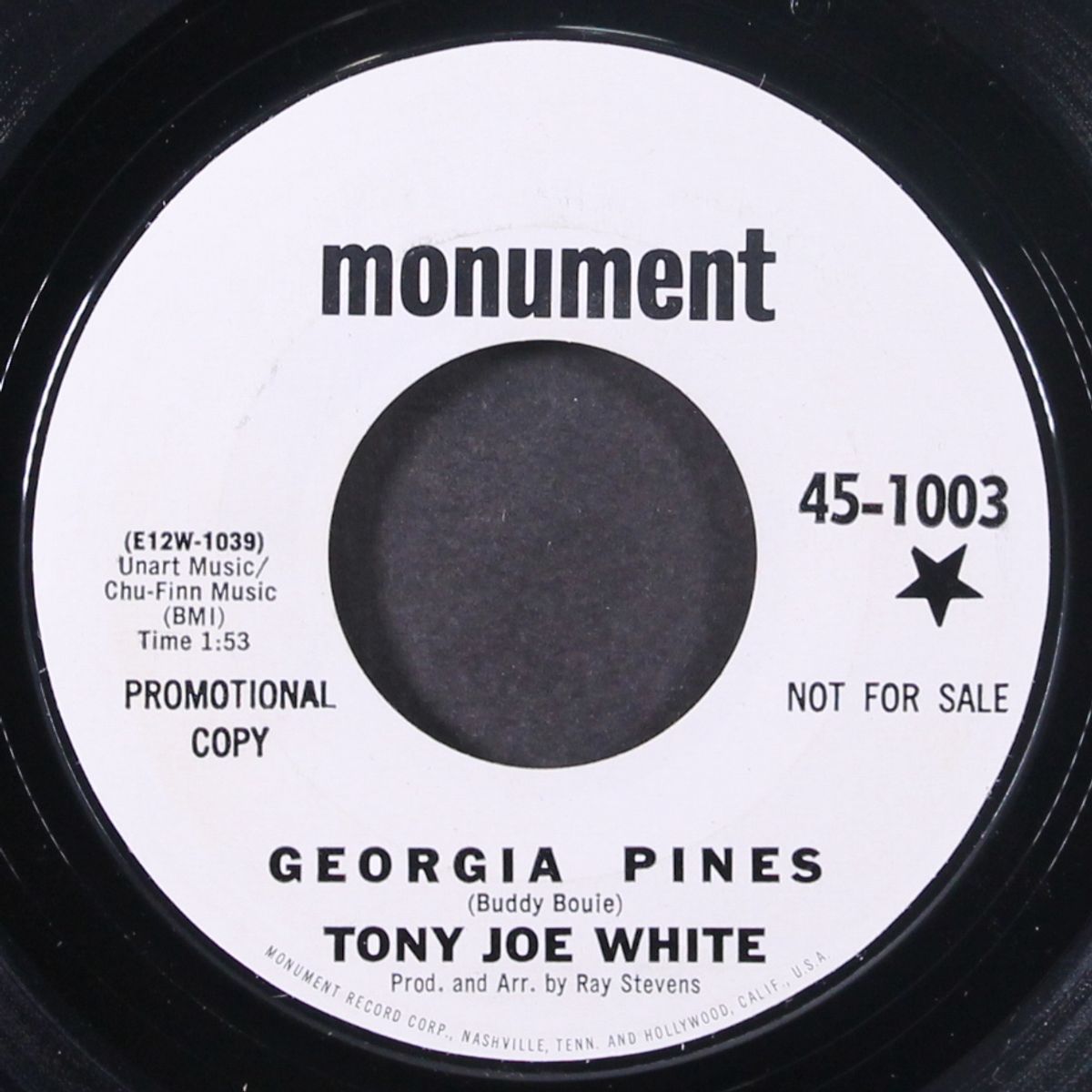 georgia pines by TONY JOE WHITE