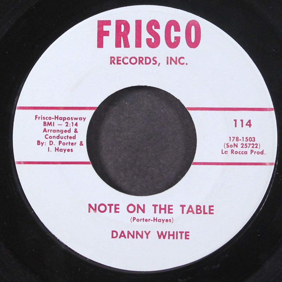 my living doll / note on the table by DANNY WHITE