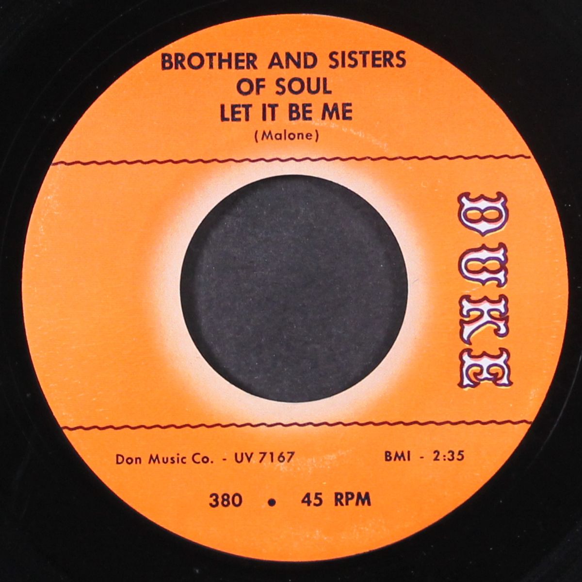 let it be me / i don't like it by BROTHERS & SISTERS OF SOUL