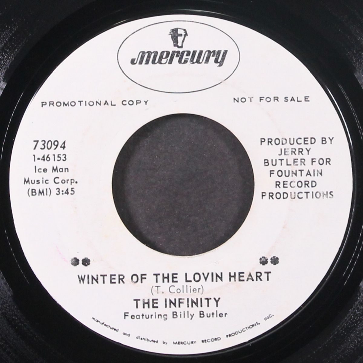 winter of the lovin' heart / sho' is groovy by INFINITY