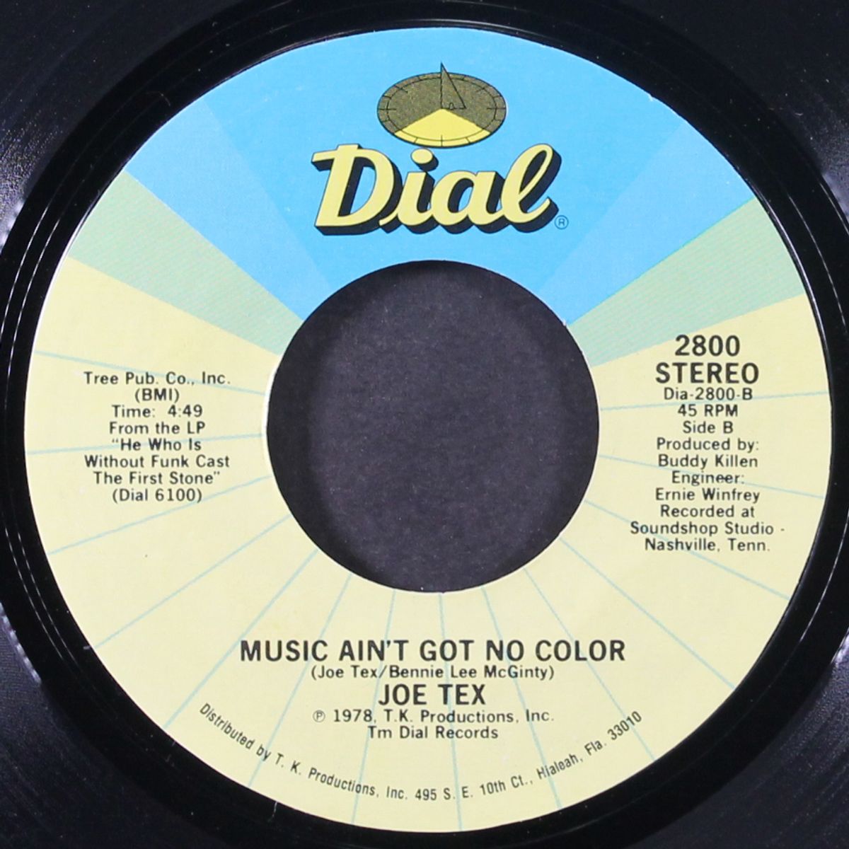 loose caboose / music ain't got no color by JOE TEX