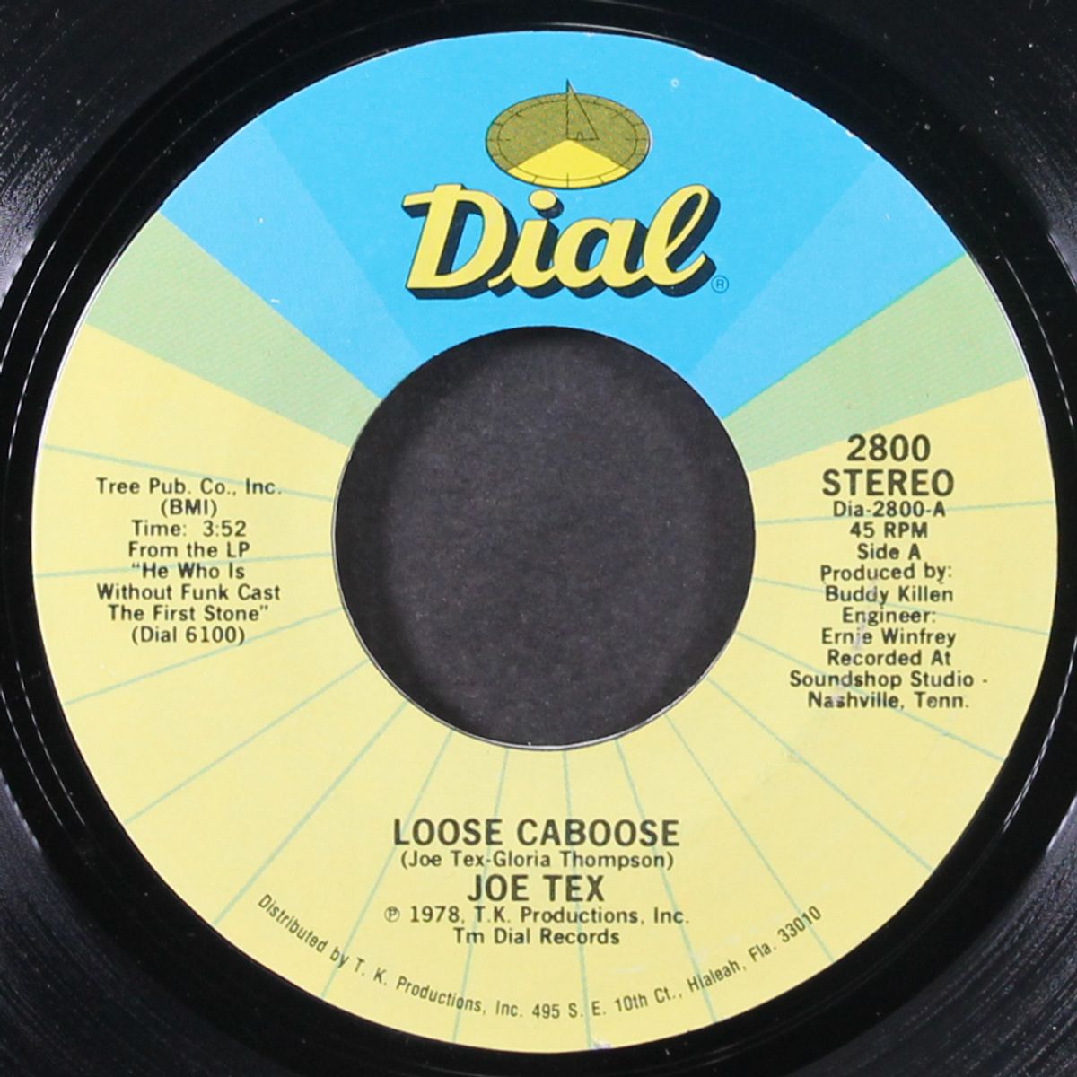 loose caboose / music ain't got no color by JOE TEX