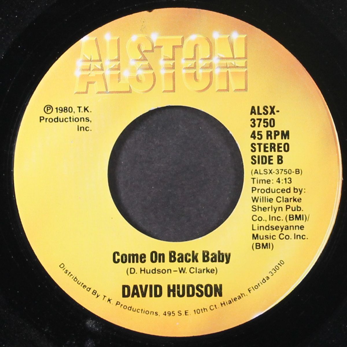 honey, honey / come on back baby by DAVID HUDSON