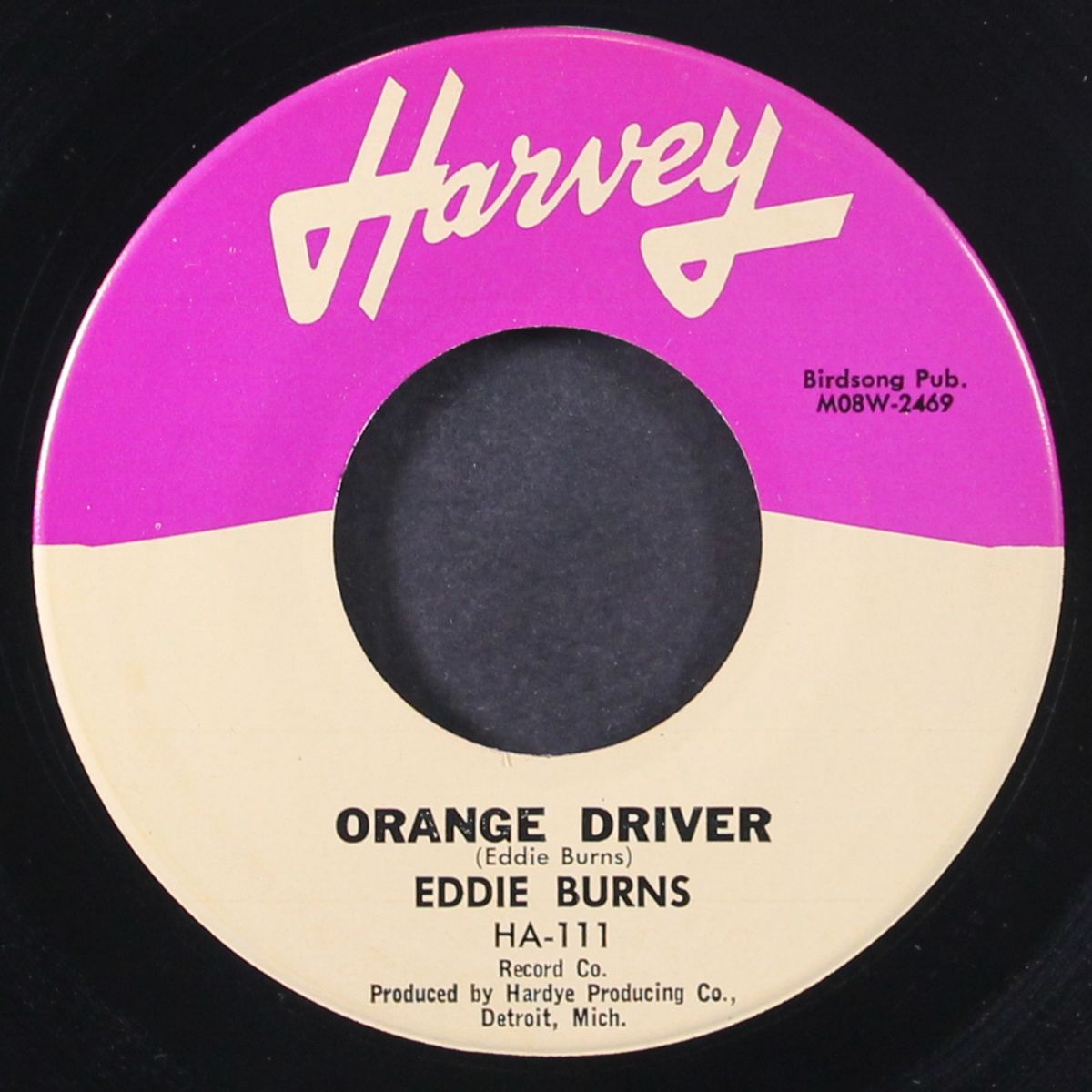 orange driver / hard hearted woman by EDDIE BURNS