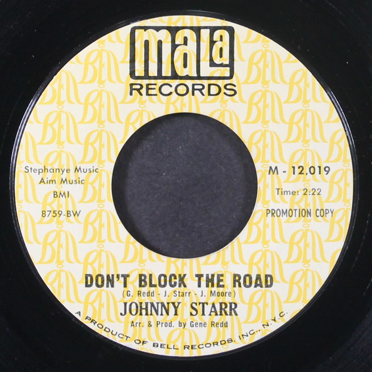 don't block the road / do re mi fa so la ti do by JOHNNY STARR
