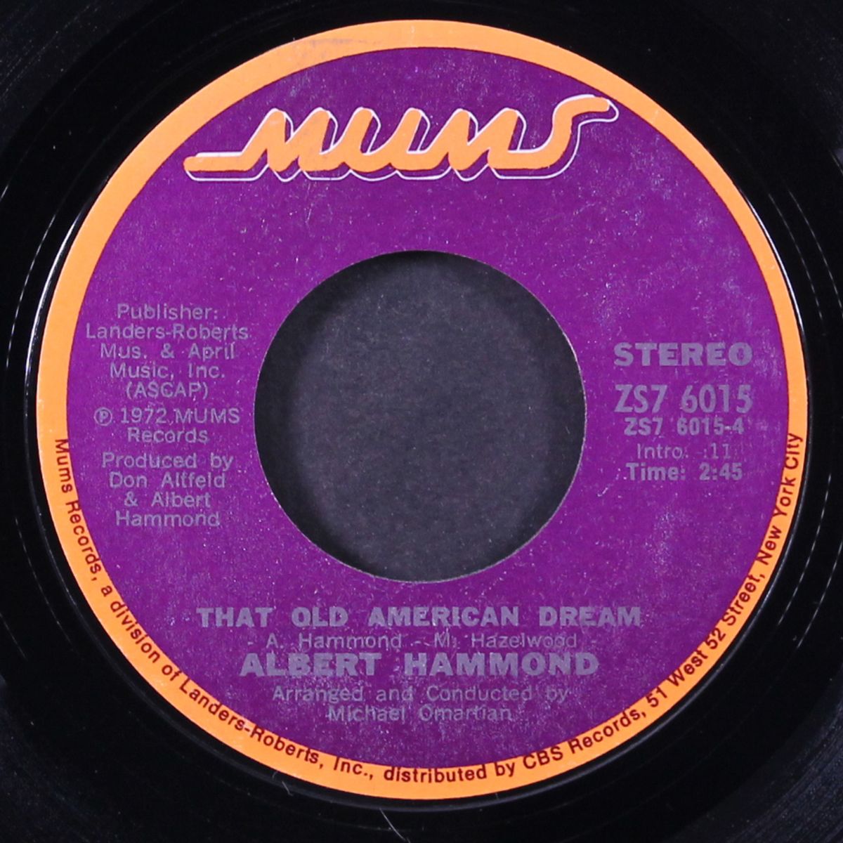 if you gotta break another heart / mono by ALBERT HAMMOND