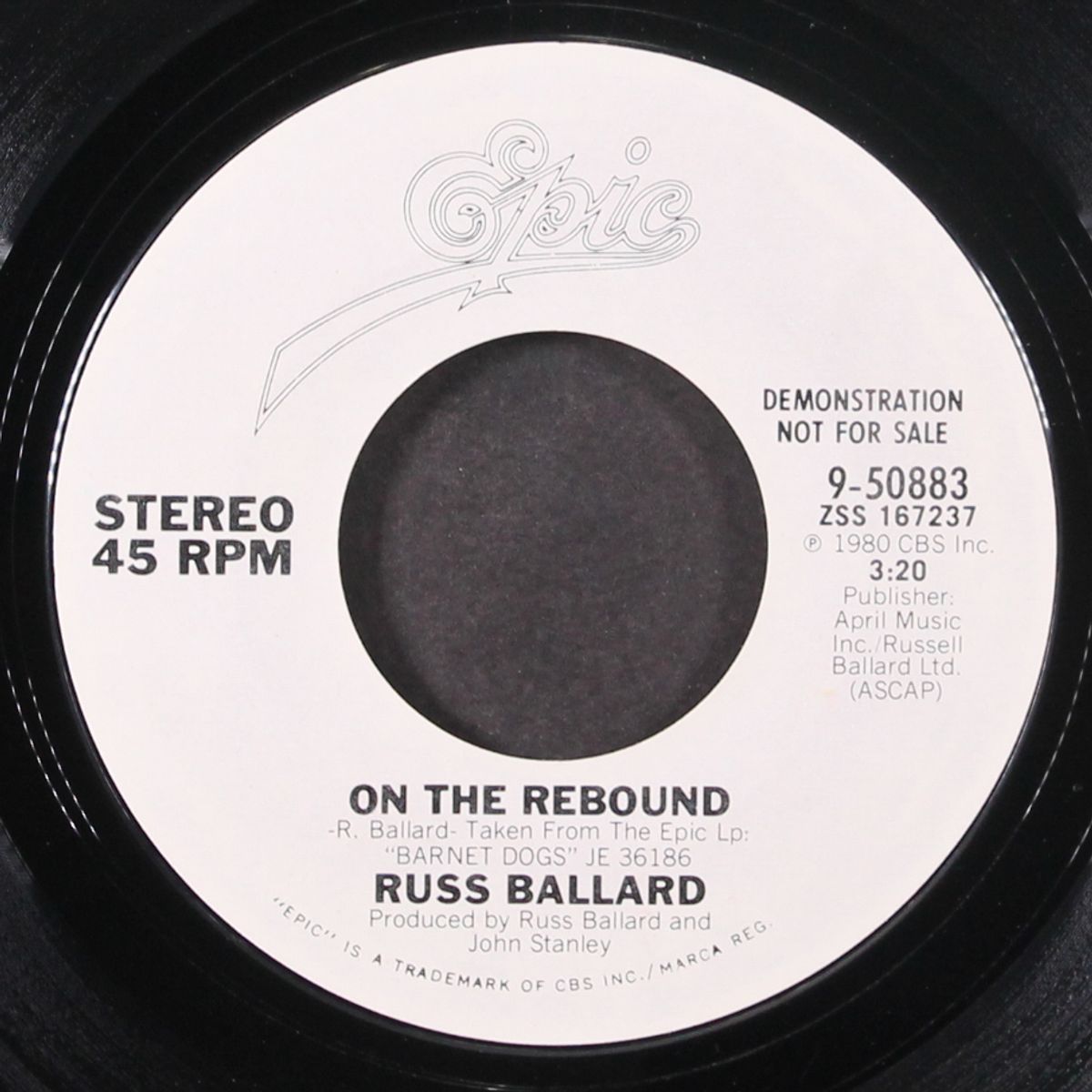 on the rebound / same by RUSS BALLARD