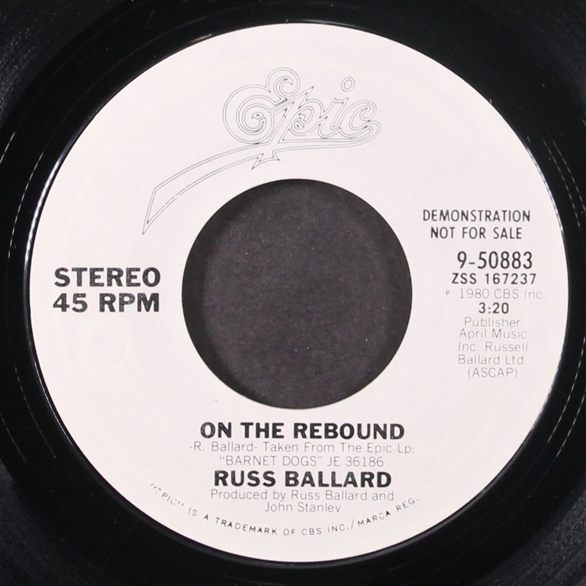 on the rebound / same by RUSS BALLARD