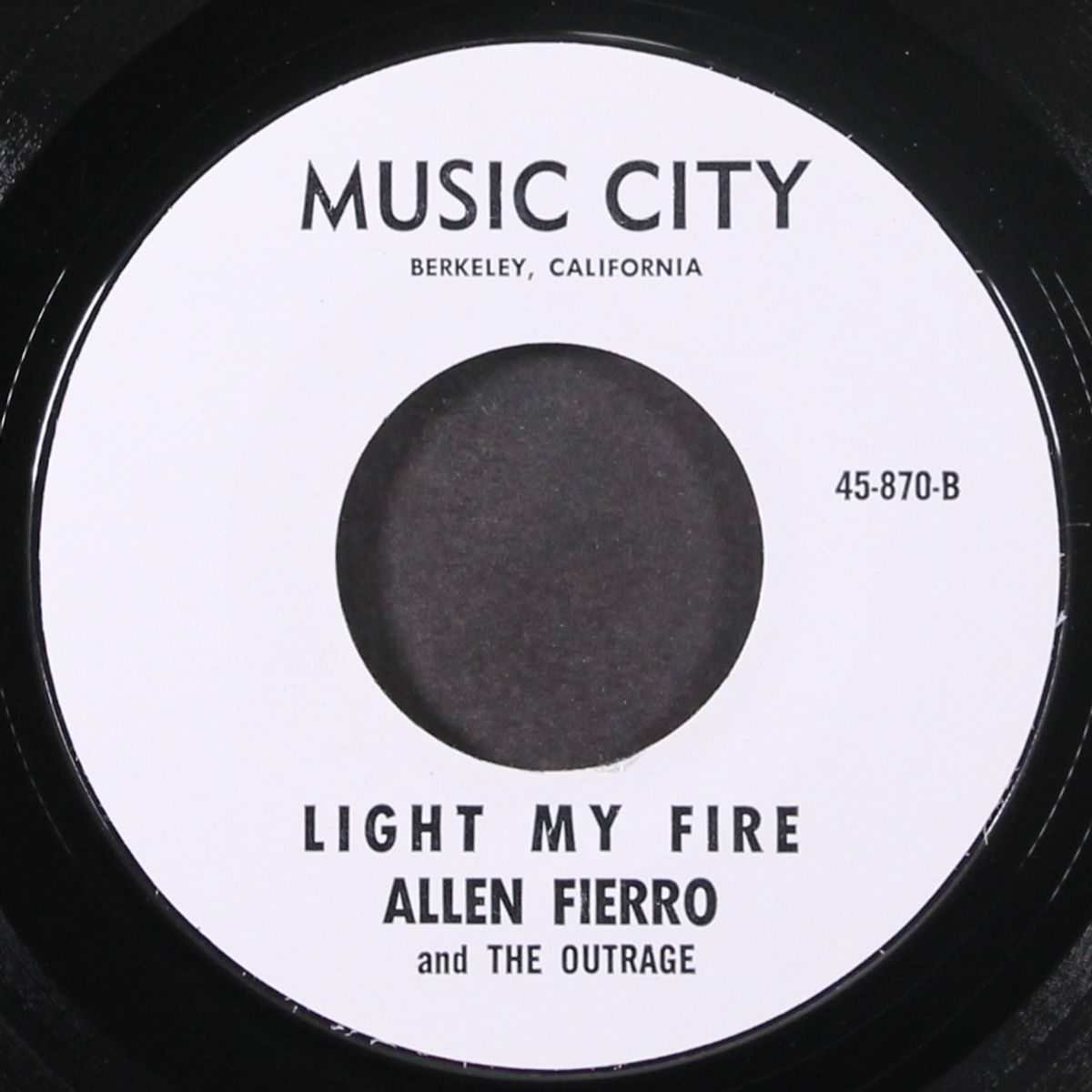 light my fire / show me by ALLEN FIERRO & OUTRAGE