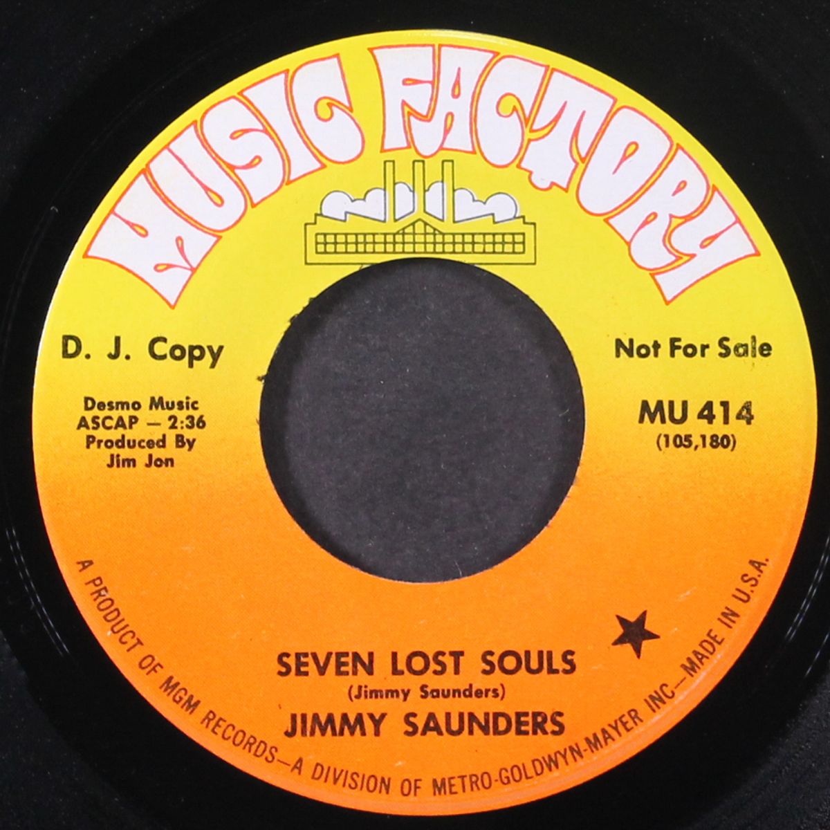 seven lost souls by JIMMY SAUNDERS