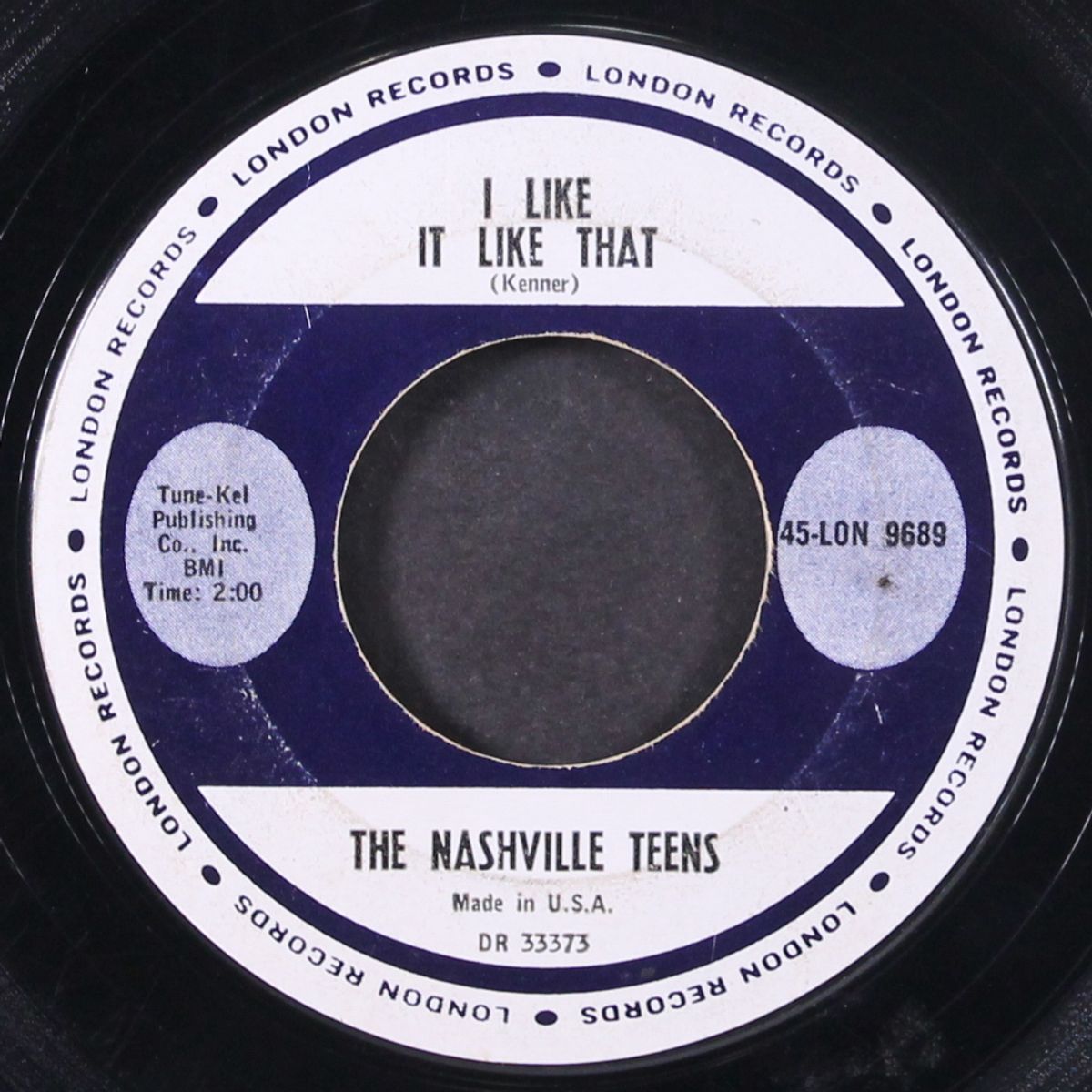 tobacco road / i like it like that by NASHVILLE TEENS